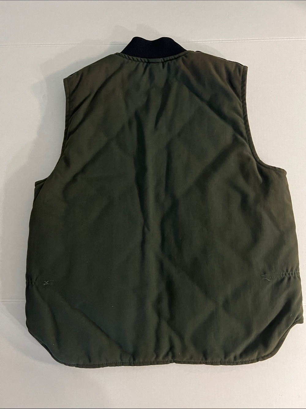 Vintage Carhartt Men's Duck Canvas Vest Union USA Made Size Large moss green - Picture 3 of 13
